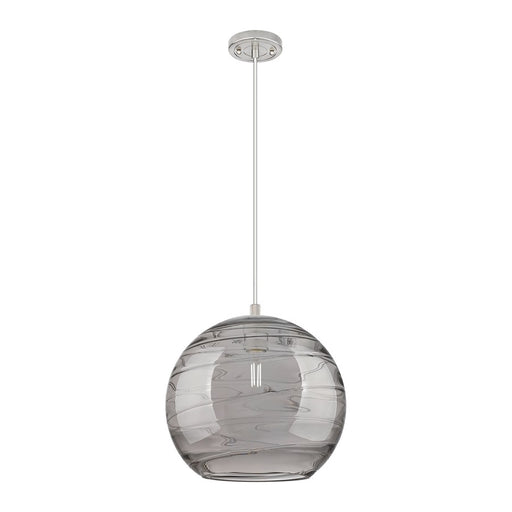 Innovations CP 1Lt 12" Athens DS Cord Pendant, SN/SDS - 434-1P-SN-G1213-12SM