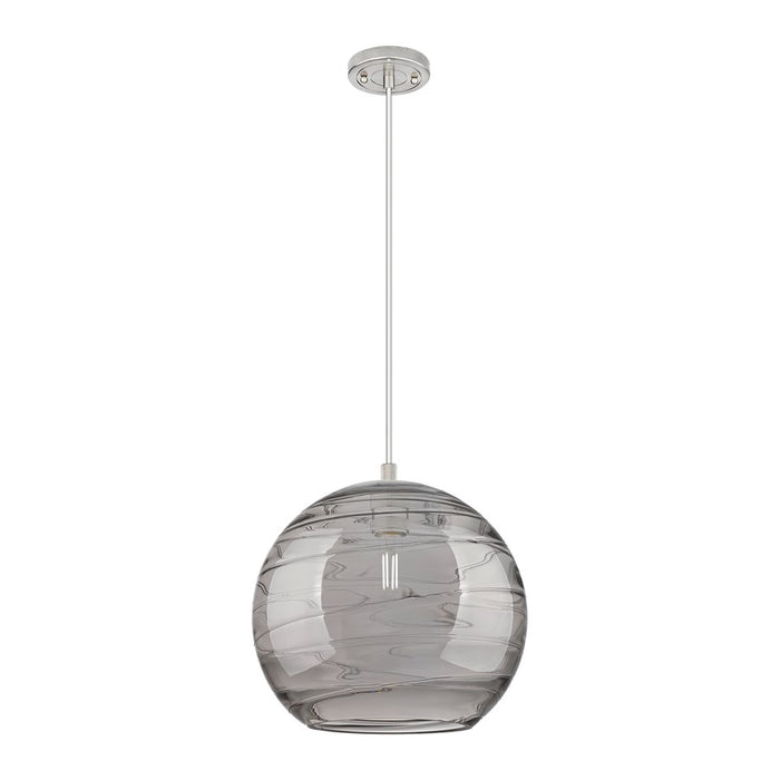 Innovations CP 1Lt 12" Athens DS Cord Pendant, SN/SDS - 434-1P-SN-G1213-12SM
