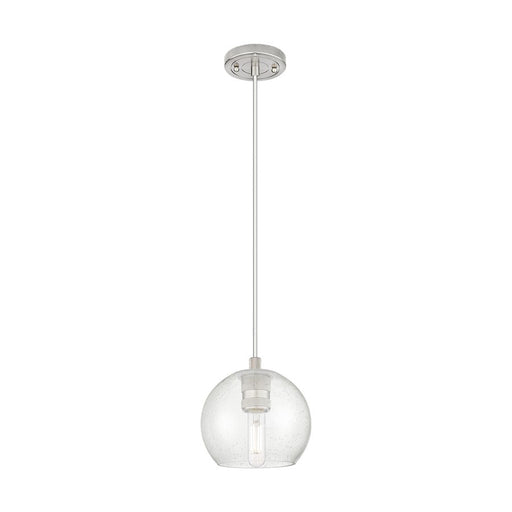 Innovations Crown Point 1Lt 6" Athens Cord Pendant, SN/Seed - 434-1P-SN-G124-6