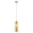 Innovations Crown Point 12" Cord Pendant, SN/Merc - 434-1P-SN-G434-12ME