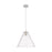 Innovations CP 1Lt 12" Berkshire Cord Pendant, SN/CL - 434-1P-SN-GBC-122