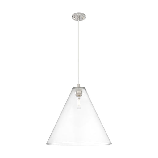 Innovations CP 1Lt 16" Berkshire Cord Pendant, SN/CL - 434-1P-SN-GBC-162