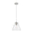 Innovations Crown Point 1Lt 8" Berkshire Cord Pendant, SN/SD - 434-1P-SN-GBC-84