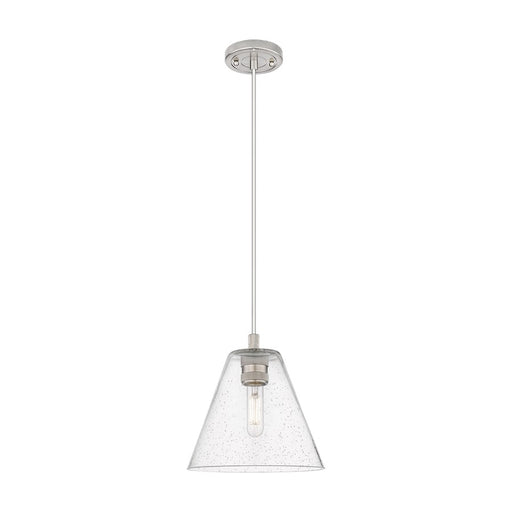 Innovations Crown Point 1Lt 8" Berkshire Cord Pendant, SN/SD - 434-1P-SN-GBC-84