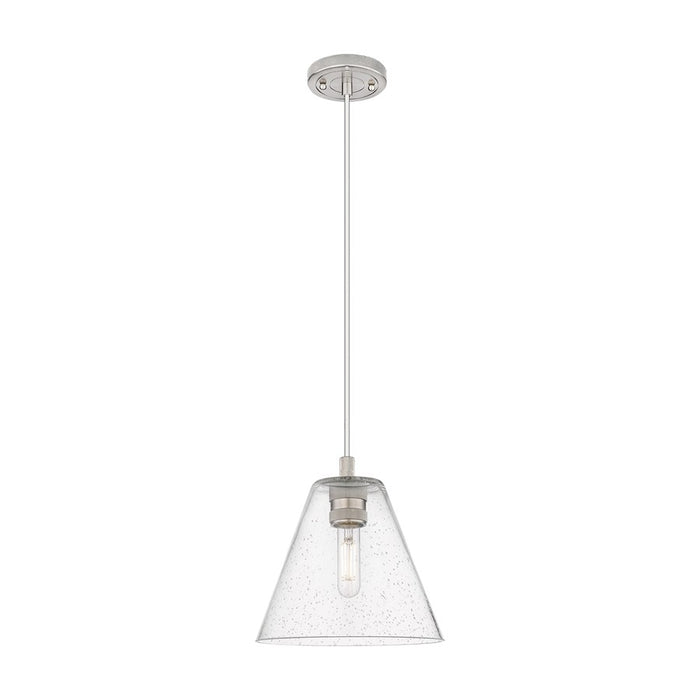 Innovations Crown Point 1Lt 8" Berkshire Cord Pendant, SN/SD - 434-1P-SN-GBC-84