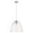 Innovations Crown Point 12" Bristol Cord Pendant, SN/Seedy - 434-1P-SN-GBD-124