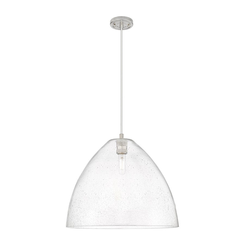 Innovations Crown Point 1Lt 16" Bristol Cord Pendant, SN/SD - 434-1P-SN-GBD-164