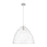 Innovations Crown Point 1Lt 16" Bristol Cord Pendant, SN/SD - 434-1P-SN-GBD-164