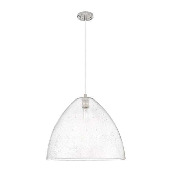 Innovations Crown Point 1Lt 16" Bristol Cord Pendant, SN/SD - 434-1P-SN-GBD-164