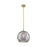 Innovations CP 1Lt 10" Athens DS Stem Pendant, BB/SDS - 434-1S-BB-G1213-10SM