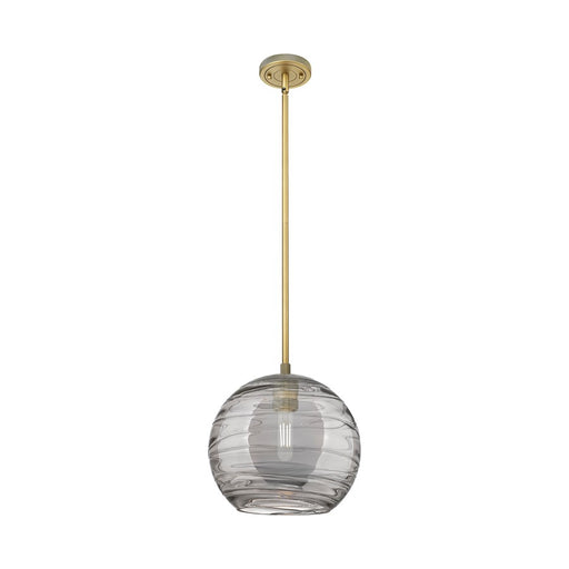 Innovations CP 1Lt 10" Athens DS Stem Pendant, BB/SDS - 434-1S-BB-G1213-10SM
