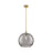 Innovations CP 1Lt 12" Athens DS Stem Pendant, BB/SDS - 434-1S-BB-G1213-12SM