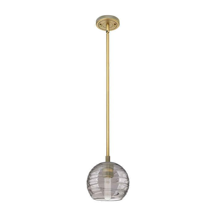Innovations CP 1Lt 6" Athens DS Stem Pendant, BB/SDS - 434-1S-BB-G1213-6SM