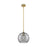 Innovations CP 1Lt 8" Athens DS Stem Pendant, BB/SDS - 434-1S-BB-G1213-8SM