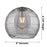 Innovations CP 1Lt 8" Athens DS Stem Pendant, Brushed Brass/SDS