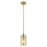Innovations Crown Point 7" Stem Pendant, BB/Merc - 434-1S-BB-G434-7ME