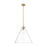 Innovations CP 1Lt 16" Berkshire Stem Pendant, BB/CL - 434-1S-BB-GBC-162