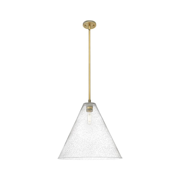 Innovations CP 1Lt 16" Berkshire Stem Pendant, BB/SD - 434-1S-BB-GBC-164