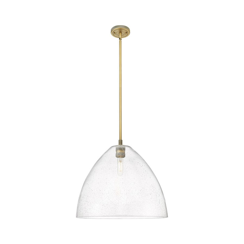 Innovations Crown Point 1Lt 16" Bristol Stem Pendant, BB/SD - 434-1S-BB-GBD-164