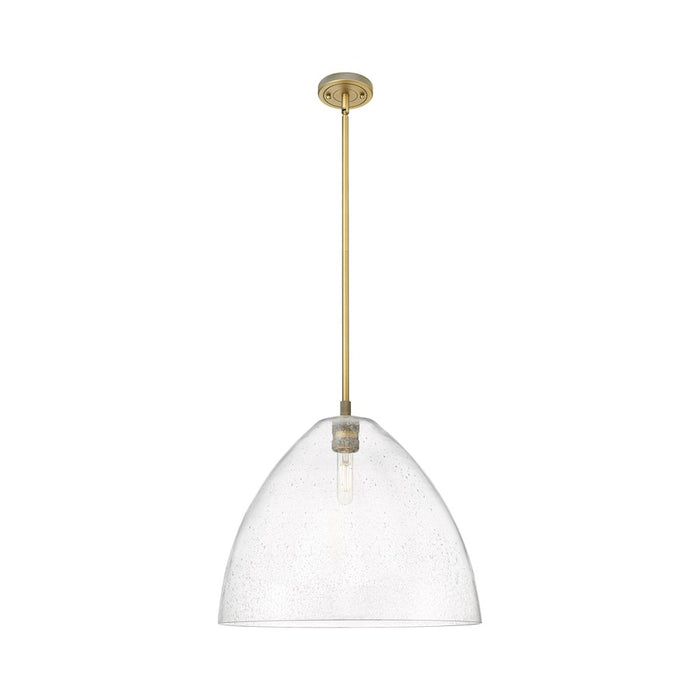 Innovations Crown Point 1Lt 16" Bristol Stem Pendant, BB/SD - 434-1S-BB-GBD-164