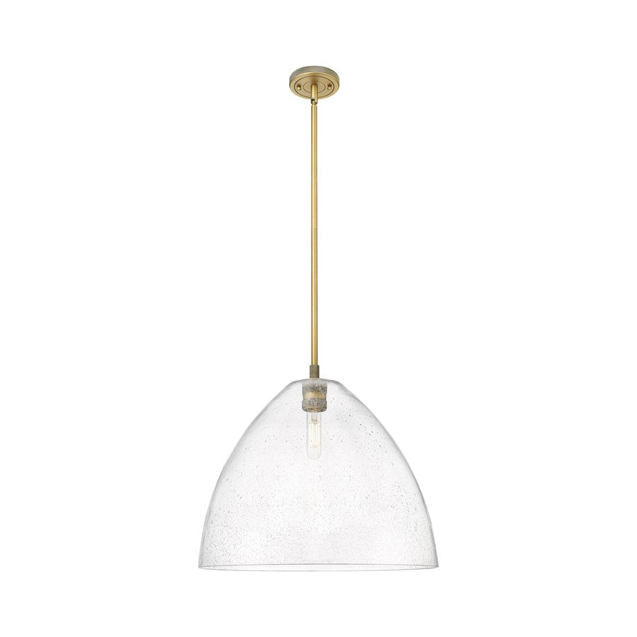 Innovations Crown Point 1Lt 16" Bristol Stem Pendant, BB/SD - 434-1S-BB-GBD-164