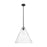 Innovations CP 1Lt 16" Berkshire Stem Pendant, BK/SD - 434-1S-BK-GBC-164