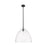 Innovations Crown Point 1Lt 16" Bristol Stem Pendant, BK/SD - 434-1S-BK-GBD-164