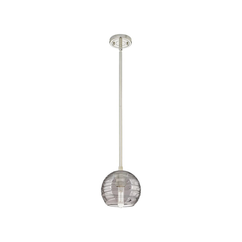 Innovations CP 1Lt 6" Athens DS Stem Pendant, PN/SDS - 434-1S-PN-G1213-6SM