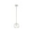 Innovations Crown Point 1Lt 6" Athens Stem Pendant, PN/Seed - 434-1S-PN-G124-6