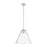 Innovations CP 1Lt 12" Berkshire Stem Pendant, PN/SD - 434-1S-PN-GBC-124