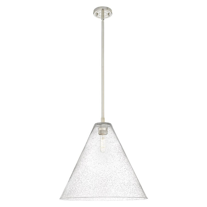 Innovations CP 1Lt 16" Berkshire Stem Pendant, PN/SD - 434-1S-PN-GBC-164