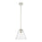 Innovations Crown Point 1Lt 8" Berkshire Stem Pendant, PN/SD - 434-1S-PN-GBC-84
