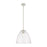 Innovations Crown Point 1Lt 12" Bristol Stem Pendant, PN/SD - 434-1S-PN-GBD-124