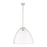 Innovations Crown Point 1Lt 16" Bristol Stem Pendant, PN/CL - 434-1S-PN-GBD-162