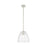 Innovations Crown Point 1Lt 9" Bristol Stem Pendant, PN/Seed - 434-1S-PN-GBD-94