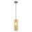 Innovations Crown Point 12" Stem Pendant, SN/Merc - 434-1S-SN-G434-12ME