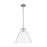 Innovations CP 1Lt 12" Berkshire Stem Pendant, SN/CL - 434-1S-SN-GBC-122