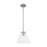 Innovations Crown Point 1Lt 8" Berkshire Stem Pendant, SN/SD - 434-1S-SN-GBC-84