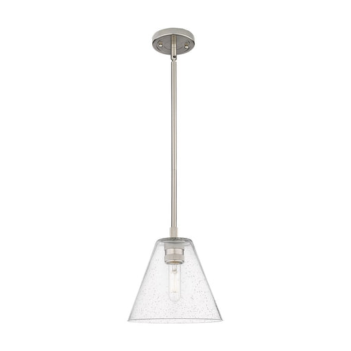 Innovations Crown Point 1Lt 8" Berkshire Stem Pendant, SN/SD - 434-1S-SN-GBC-84