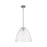 Innovations Crown Point 1Lt 12" Bristol Stem Pendant, SN/SD - 434-1S-SN-GBD-124