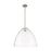 Innovations Crown Point 1Lt 16" Bristol Stem Pendant, SN/CL - 434-1S-SN-GBD-162