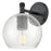 Innovations Crown Point 1Lt 6" AthensWall Sconce, Black/Seedy - 434-1W-BK-G124-6
