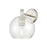 Innovations Crown Point 1Lt 6" Athens Sconce, PN/Clear - 434-1W-PN-G122-6