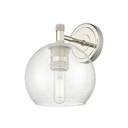 Innovations Crown Point 1Lt 6" Athens Sconce, PN/Seed - 434-1W-PN-G124-6