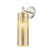 Innovations Crown Point 1Lt 12" Sconce, PN/Mercury - 434-1W-PN-G434-12ME