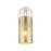 Innovations Crown Point 1Lt 7" Sconce, PN/Mercury - 434-1W-PN-G434-7ME