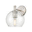 Innovations Crown Point 1Lt 6" Athens Sconce, SN/Clear - 434-1W-SN-G122-6