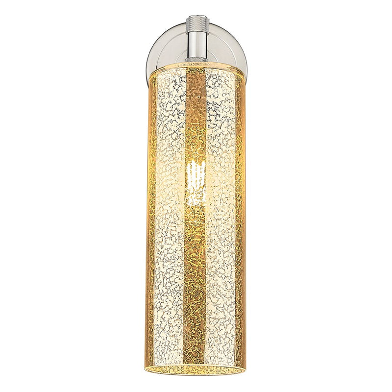 Innovations Crown Point 12" Wall Sconce, SN/Merc