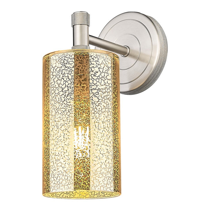 Innovations Crown Point 7" Wall Sconce, SN/Merc