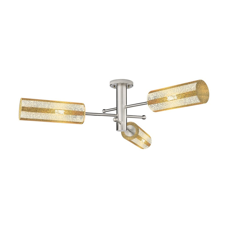 Innovations Crown Point 3Lt Flush/12", SN/MC - 434-3F-SN-G434-12ME
